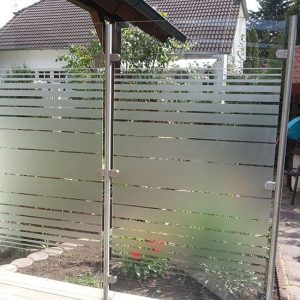 Windfang-Glas.
